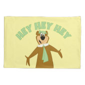 ヨギベアウェルカム 枕カバー (裏面)