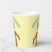 ヨギベアウェルカム 紙コップ (右)