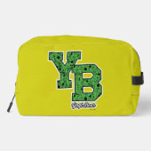 ヨギベアパターン(の模様が)あるバーシティ文字 ドップキット (裏面)