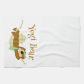 ヨギベアーピクニックハンモック昼寝時間 キッチンタオル (横)