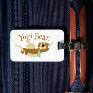 ヨギベアーピクニックハンモック昼寝時間 ラゲッジタグ