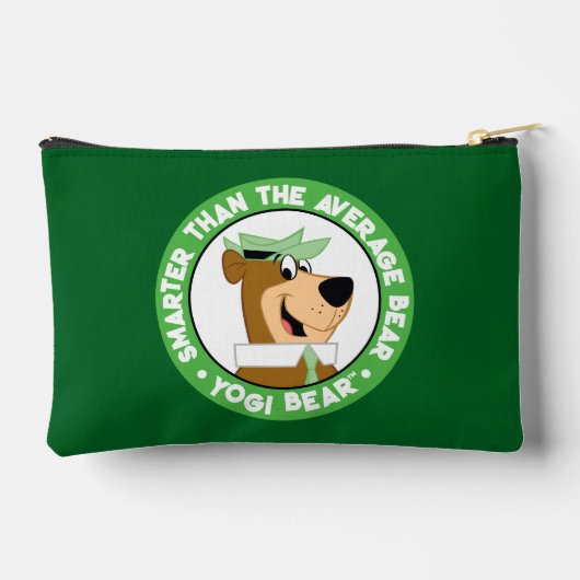 ヨギベア笑顔ポートレート アクセサリーポーチ (裏面)