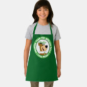 ヨギベア笑顔ポートレート エプロン (インサイチュ)