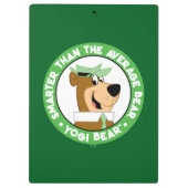 ヨギベア笑顔ポートレート クリップボード (裏面)