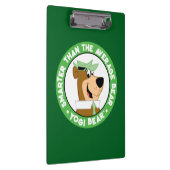 ヨギベア笑顔ポートレート クリップボード (右)