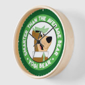 ヨギベア笑顔ポートレート 壁時計 (傾斜)