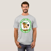 ヨギベア笑顔ポートレート Tシャツ (正面フル)