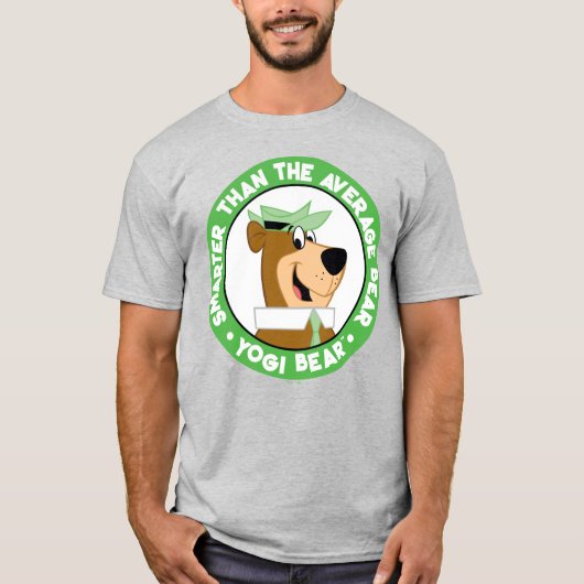 ヨギベア笑顔ポートレート Tシャツ (正面)
