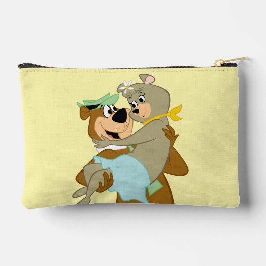 ヨギベア運ズシンディーベア アクセサリーポーチ (裏面)