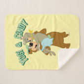 ヨギベア運ズシンディーベア シェルパブランケット (正面(横))