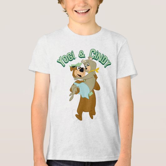 ヨギベア運ズシンディーベア トライブレンドＴシャツ (正面)