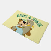 ヨギベア運ズシンディーベア ドアマット (アングル)