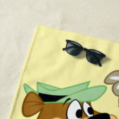 ヨギベア運ズシンディーベア ビーチタオル (インサイチュ)