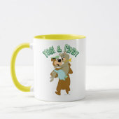 ヨギベア運ズシンディーベア マグカップ (左)