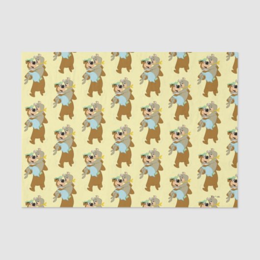 ヨギベア運ズシンディーベア 薄葉紙 (正面)