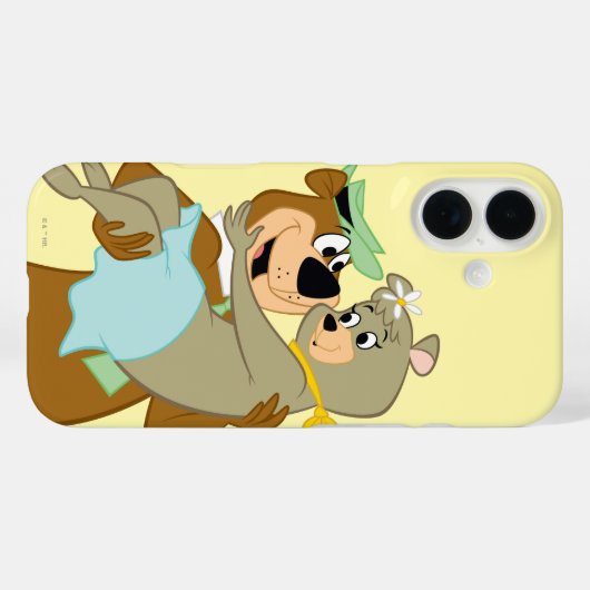 ヨギベア運ズシンディーベア Case-Mate iPhoneケース (裏面 (横))