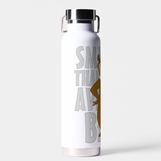 ヨギ頭が切れるは平均熊より ウォーターボトル (正面)