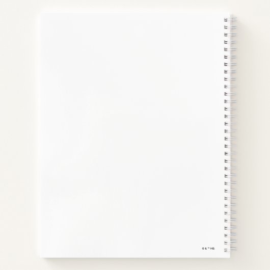 ヨギ頭が切れるは平均熊より ノートブック (裏面)