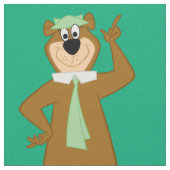 ヨギ頭が切れるは平均熊より ファブリック (クローズアップ)