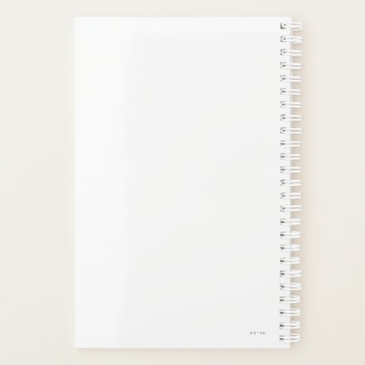 ヨギ頭が切れるは平均熊より プランナー手帳 (裏面)