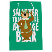 ヨギ頭が切れるは平均熊より ミディアムペーパーバッグ (正面)