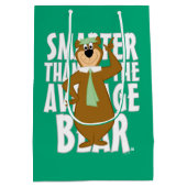 ヨギ頭が切れるは平均熊より ミディアムペーパーバッグ (裏面)