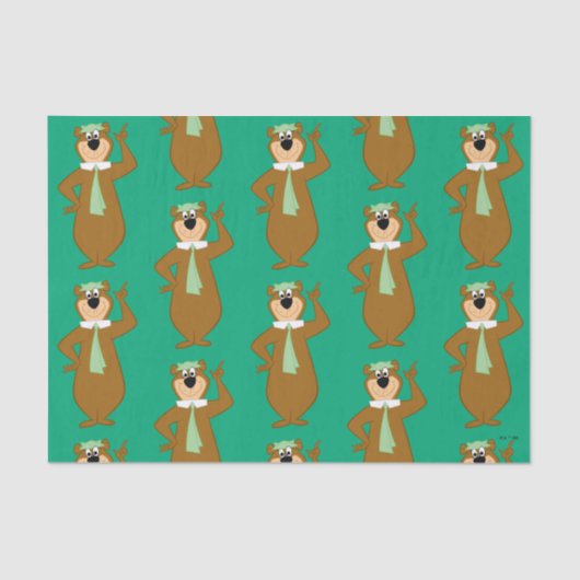 ヨギ頭が切れるは平均熊より 薄葉紙 (正面)