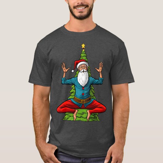 ヨギ・クリスマスTシャツ Tシャツ (正面)
