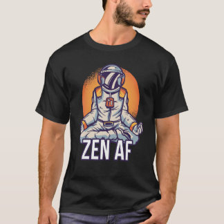 ヨギ スペースマン ヨガ 宇宙飛行士 禅 アフ ゥロギ Tシャツ