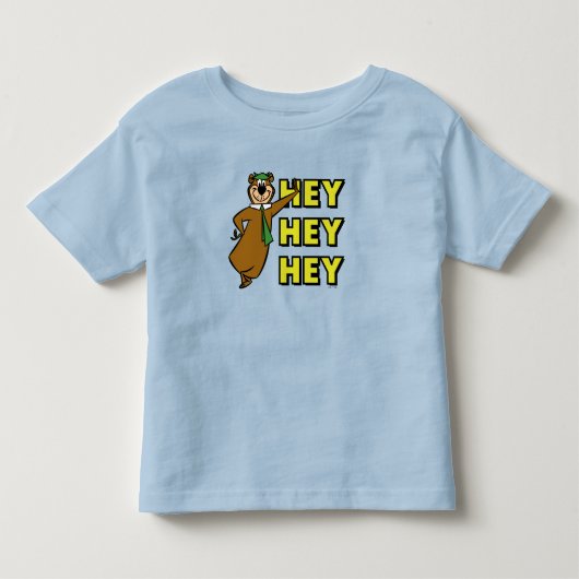 ヨギ・ベア ヘイ・ヘイ・ヘイ トドラーTシャツ (正面)