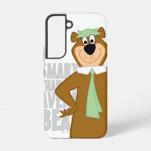 ヨギ「平均的なクマより賢い」 SAMSUNG GALAXYケース (裏面)