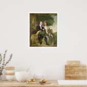 ヨクホール・ロッジの牧師とミセス・トーマス・ジズボーン ポスター (キッチン)