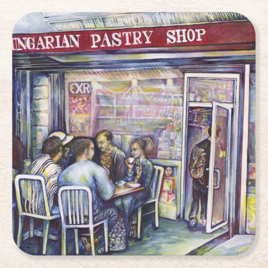 ヨクンド スクエアペーパーコースター (正面)