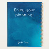 ヨゴの石。アレックス。ヨガの瞑想をパーソナライズ プランナー手帳 (裏面)