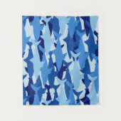 ヨシキリザメパターン タペストリー (正面)