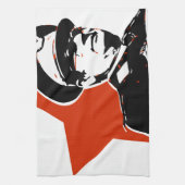 ヨシップ・ブロズ・チトーJugoslavija キッチンタオル (縦)