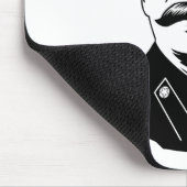 ヨシフ・スターリンのポートレート マウスパッド (コーナー)