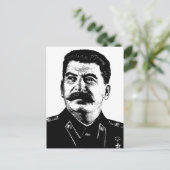ヨシフ・スターリン, ソ連, CCCP, ソビエト連邦, 共産主義 ポストカード (スタンド正面)