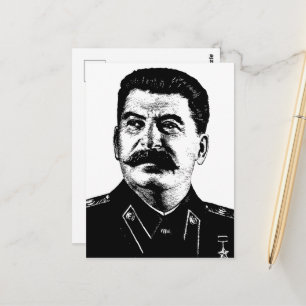 ヨシフ・スターリン, ソ連, CCCP, ソビエト連邦, 共産主義 ポストカード