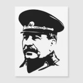 ヨシフ・スターリン, ソ連, CCCP, ソビエト連邦, 共産主義 マグネット招待状 (正面)