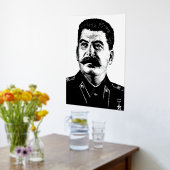 ヨシフ・スターリン, ソ連, CCCP, ソビエト連邦, 共産主義 箔ポスター (レイダウン (キッチン))