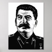 ヨシフ・スターリン, ソ連, CCCP, ソビエト連邦, 共産主義 箔ポスター (正面)