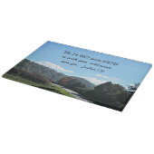 ヨシュア1:9あなたの神なる主はあなた方と共にある カッティングボード (角)