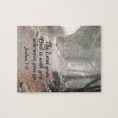 ヨシュア1:9あなたの神なる主はあなた方と共にある… ジグソーパズル (横)