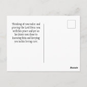 ヨシュア1:9神は行く先々で共にある ポストカード (裏面)