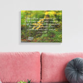 ヨシュア1:9聖書の聖句キリスト教聖なる書物、 経典 キャンバスプリント (インサイチュ (リビング))