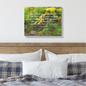 ヨシュア1:9聖書の聖句キリスト教聖なる書物、 経典 キャンバスプリント (インサイチュ (寝室))