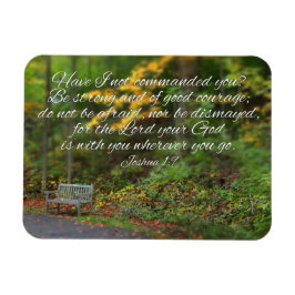 ヨシュア1:9聖書の聖句キリスト教聖なる書物、 経典 マグネット