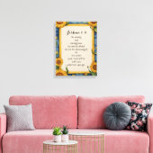 ヨシュア1:9 NIV聖書の聖句アート キャンバスプリント (インサイチュ (リビング))