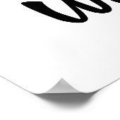 ヨシュア24:15わたしのために…主の台本に仕える ポスター (角)